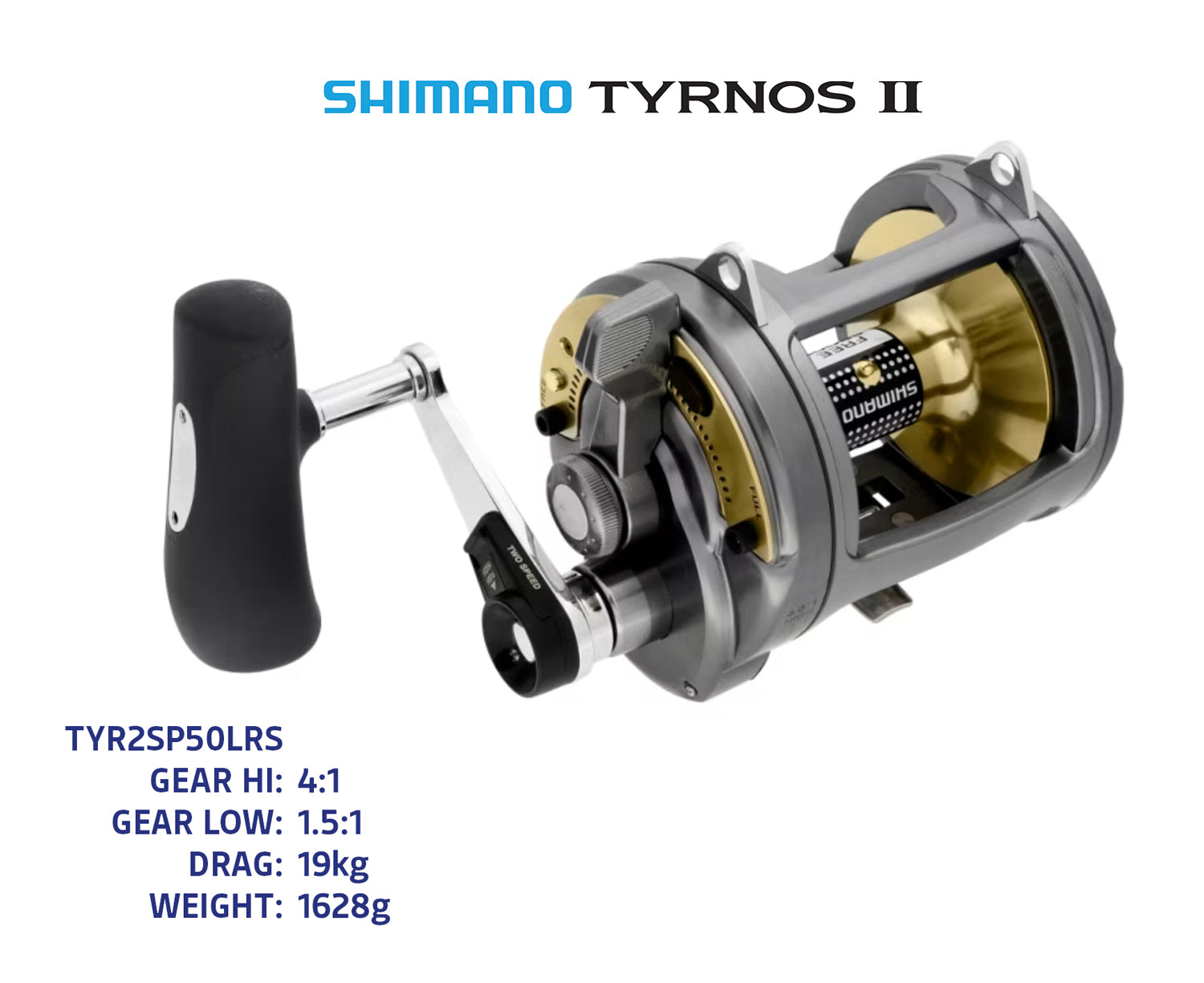 Shimano Tyrnos II Overhead Reel