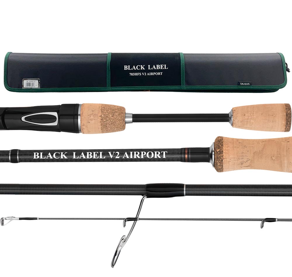 Daiwa Black Label V2 Airport Rods – Tackle World