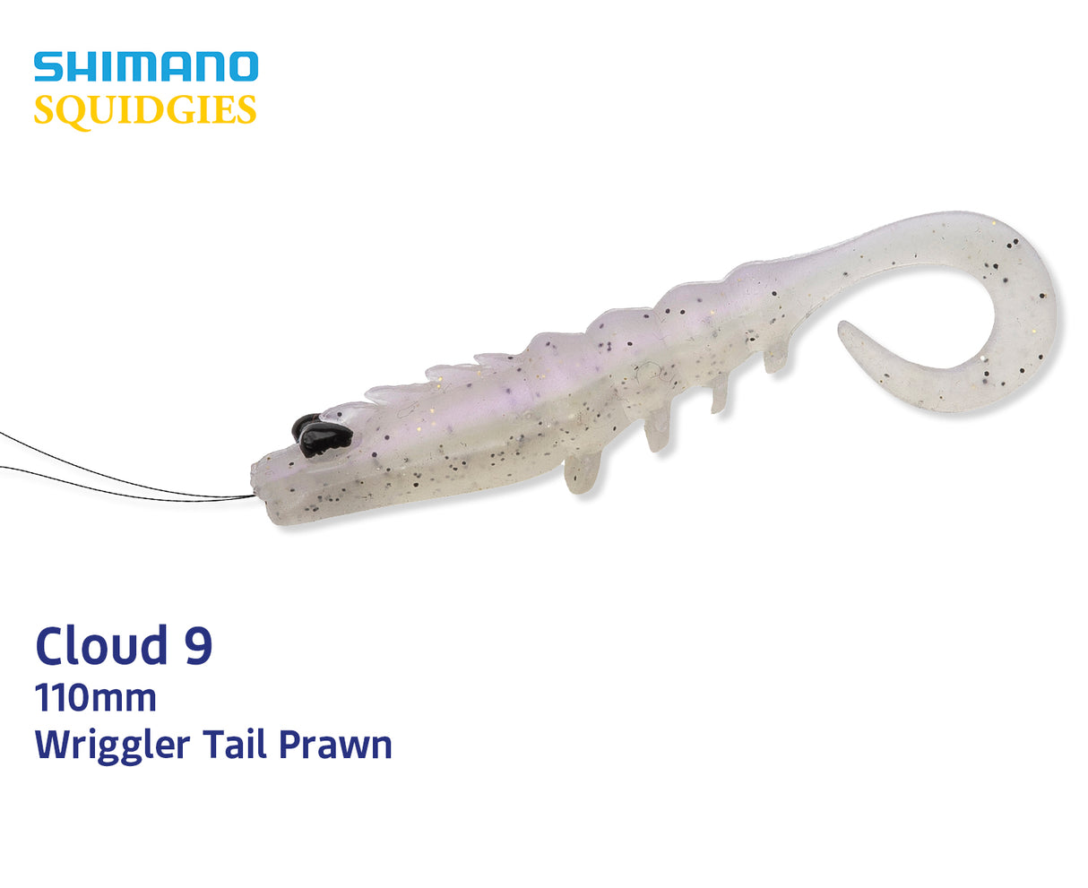 Squidgies Prawn Wriggler Tail 110mm