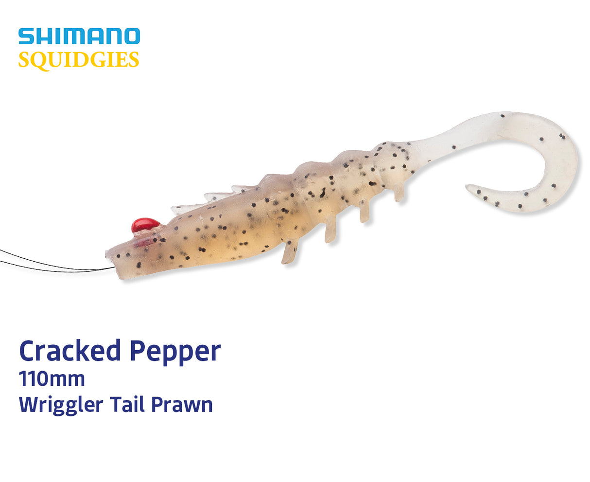 Squidgies Prawn Wriggler Tail 110mm