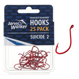 Jarvis Walker Red Suicide Hooks