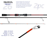 Daiwa 26 Infeet rods