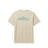 YETI Tarpon Flies Short Sleeve Tee Sand