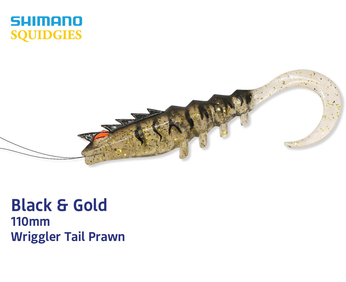 Squidgies Prawn Wriggler Tail 110mm