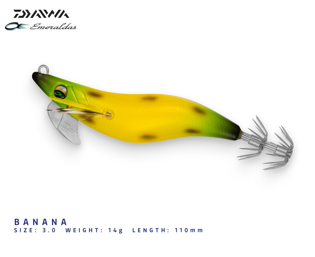 Daiwa Emeraldas Nude V2 Squid Jigs 3.0