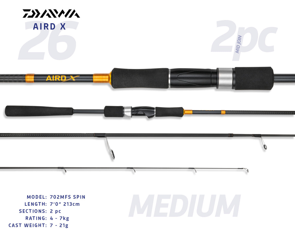 Daiwa 26 Aird Rods