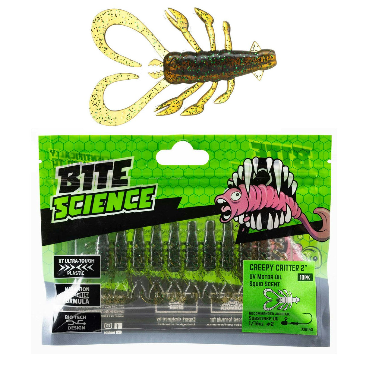 Bite Science Creepy Critter Lures