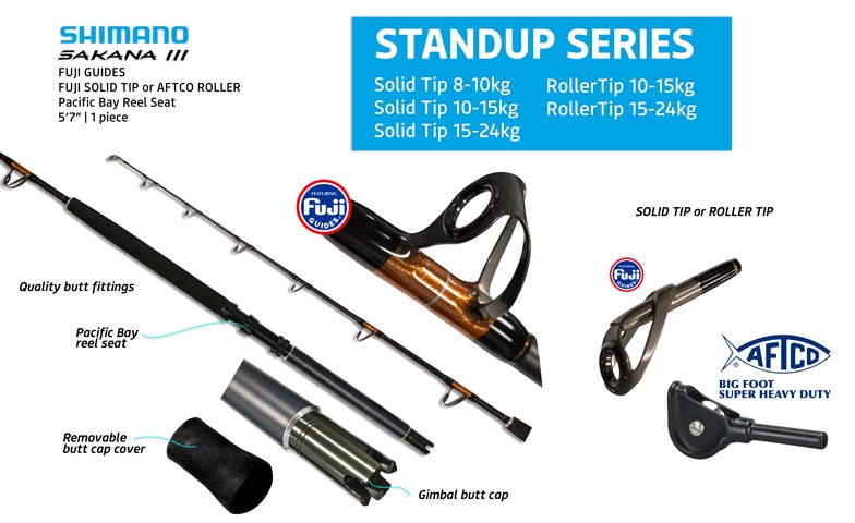 Shimano Sakana 3 Rod SeriesStandup Game Rod Series