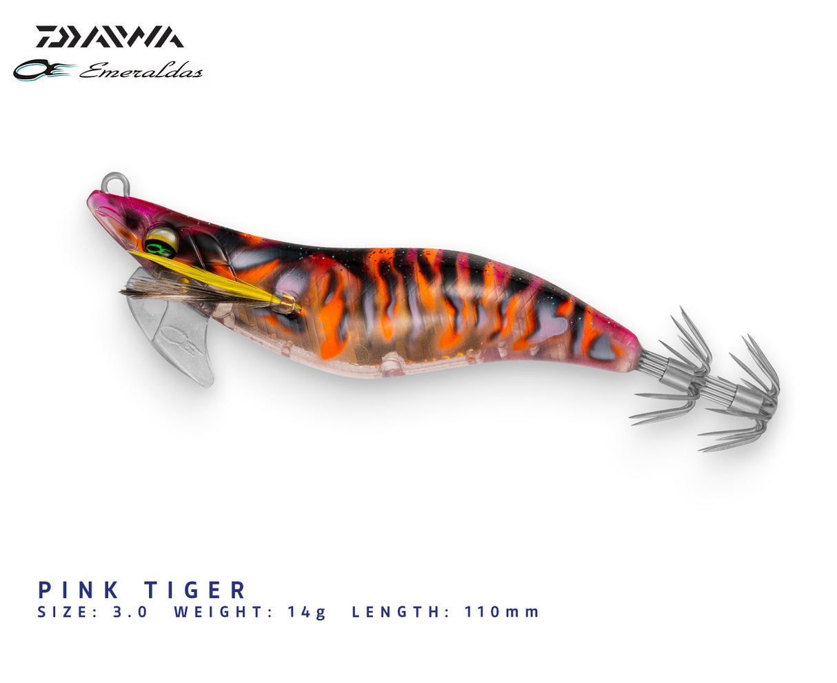 Daiwa Emeraldas Nude V2 Squid Jigs 3.0