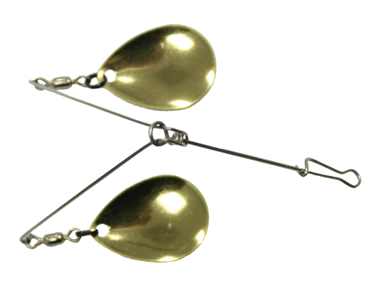 Tribe Twin Jig Spinner Pack - Gold