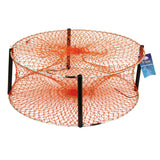 Jarvis Walker Pro Round Crab Pot - 4-Entry HD Mesh - PVC Uprights