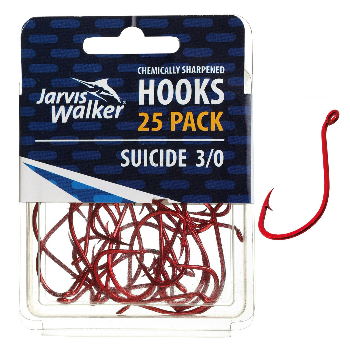 Jarvis Walker Red Suicide Hooks