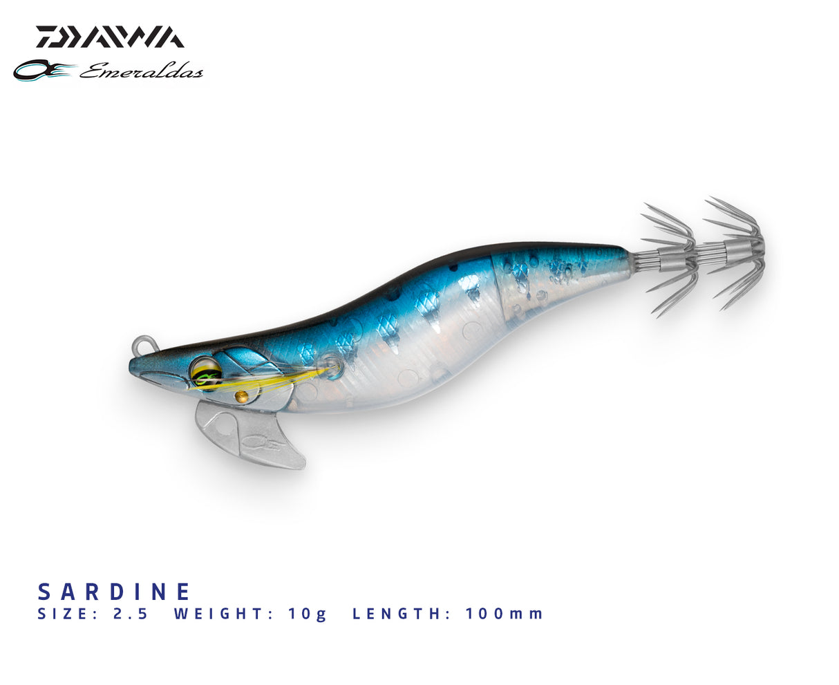 Daiwa Emeraldas Nude V2 Squid Jigs 2.5