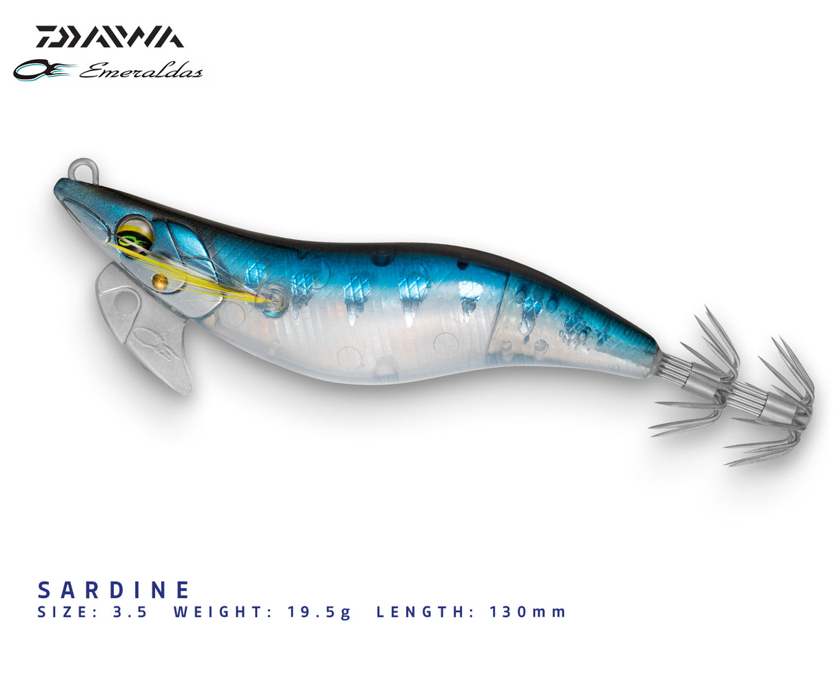 Daiwa Emeraldas Nude V2 Squid Jigs 3.5