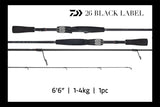 26 Black Label Rods