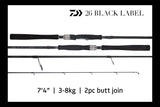 26 Black Label Rods