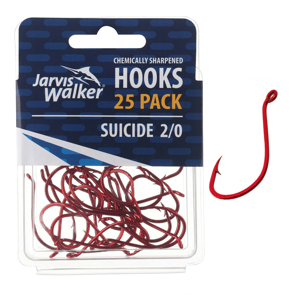 Jarvis Walker Red Suicide Hooks