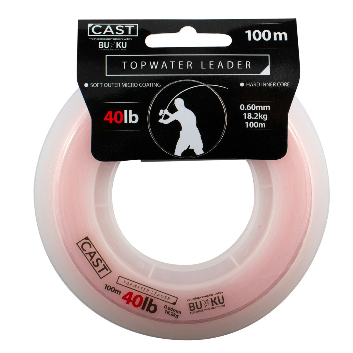 Cast Buku Topwater Leader