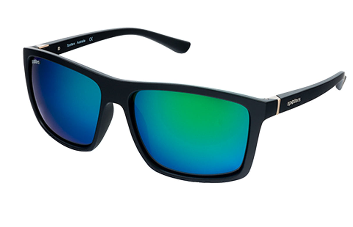 Spotters Grayson Matt Black Polarised Sunglasses