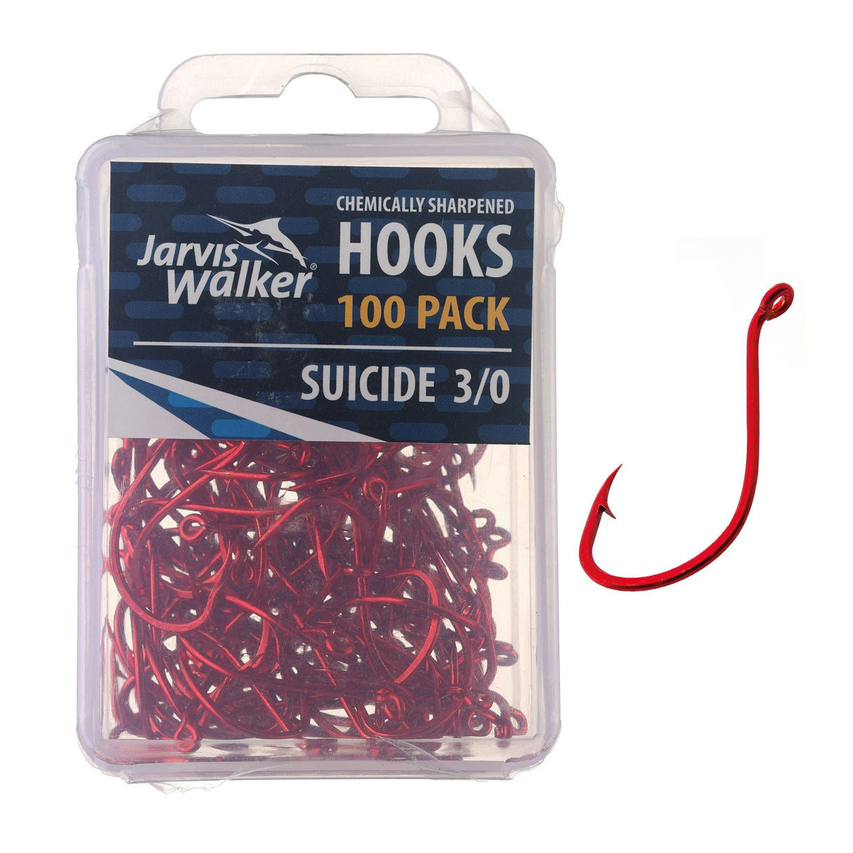 Jarvis Walker Red Suicide Hooks