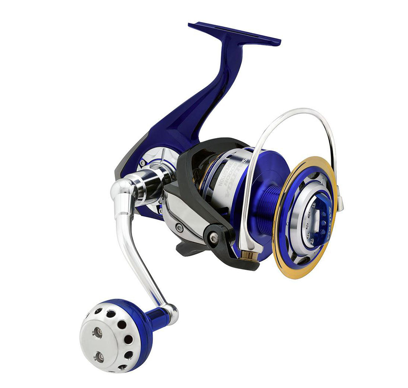 Daiwa Mulinello Da Pesca Saltiga 2015 15 HL, Recupero 100 Cm, 8+1 Cuscinetti, Capacità 500m/23.5mm, Trascinamento 8kg, Peso 405g