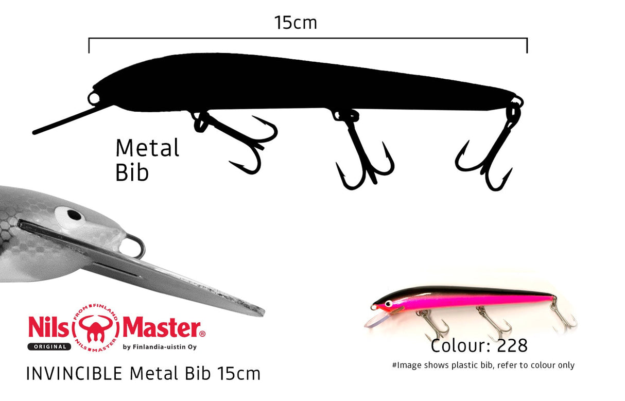 Nils Master INV-DR-Metal-Bib 15cm 30g