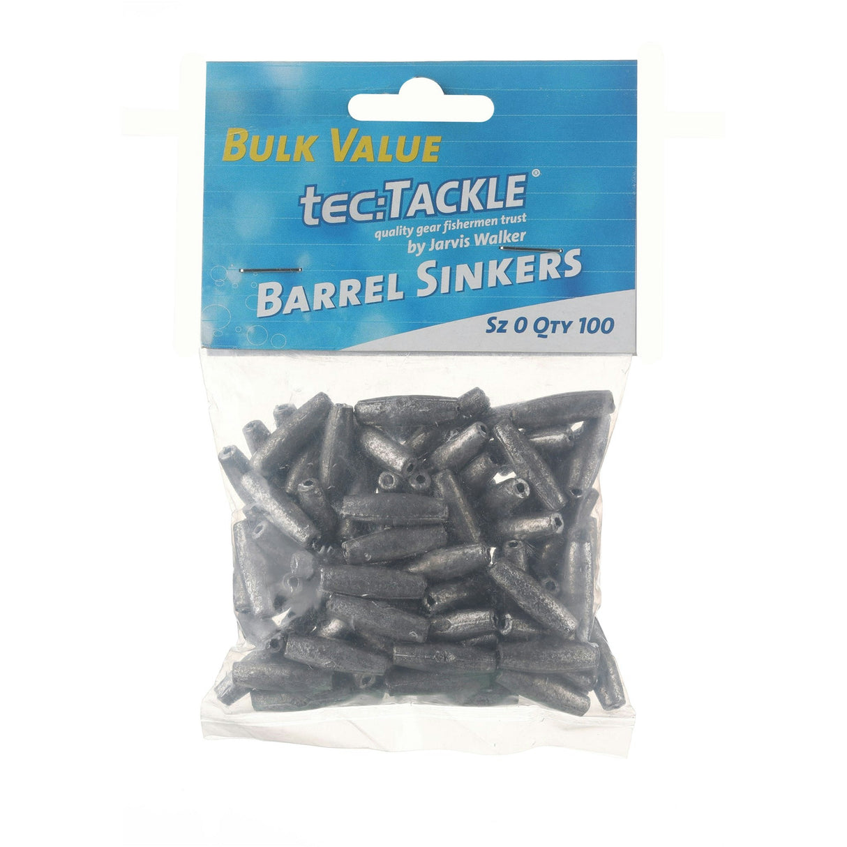 Jarvis Walker Barrel Sinkers - Value Packs