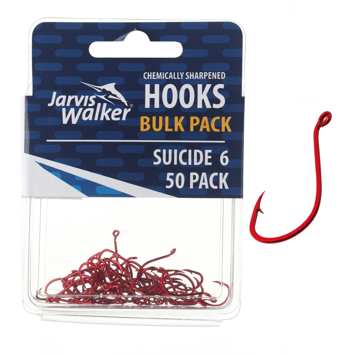 Jarvis Walker Red Suicide Hooks