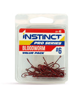 Instinct Pro Bloodworm Red Hook Value Pack