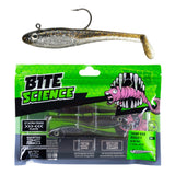 Bite Science Thump Shad Rigged Lures