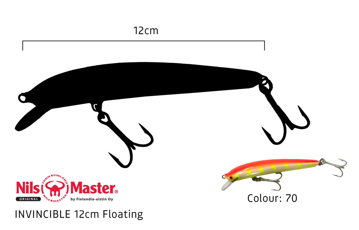 Nils Master Invincible-F 12cm 24g