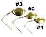 Tribe Jig Spinner 4Pk Gold