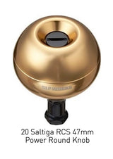 Daiwa 20 SALTIGA RCS 47MM ALUMINIUM POWER ROUND KNOB/GOLD