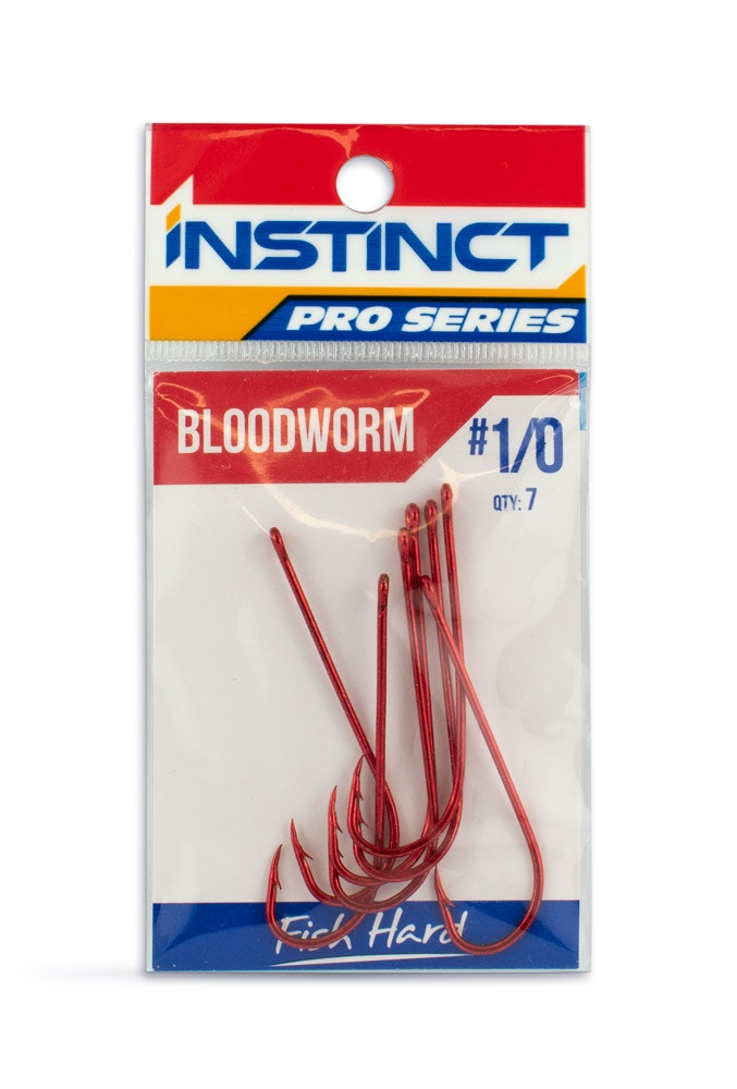 Instinct Pro Bloodworm Red Hook Pre Pack