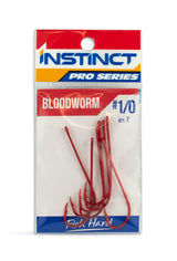 Instinct Pro Bloodworm Red Hook Pre Pack