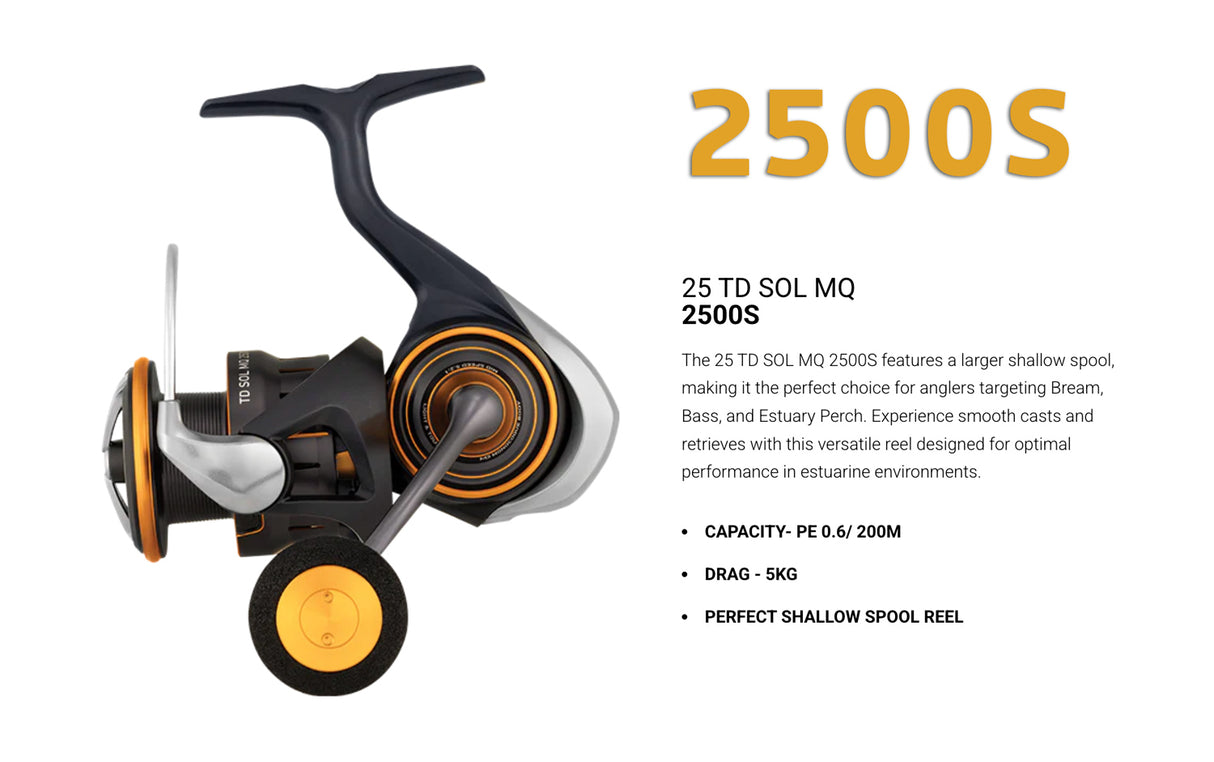 Daiwa 25 TD Sol MQ