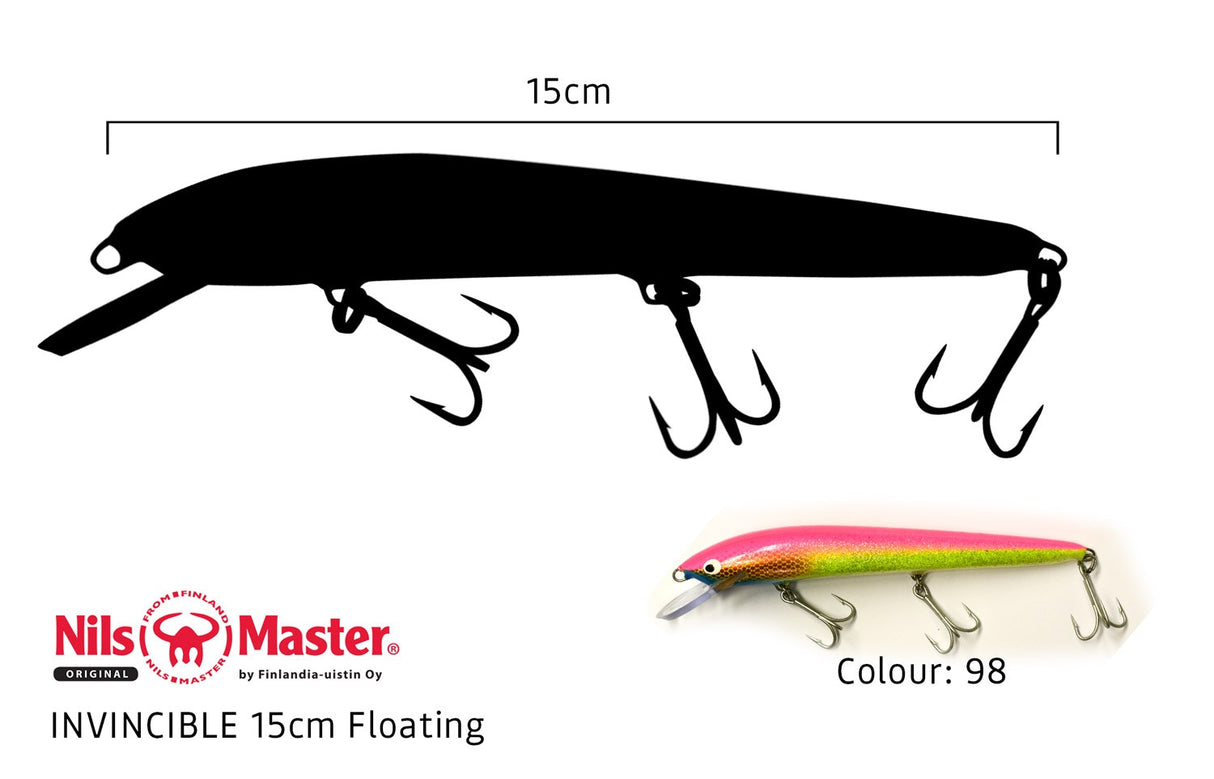 Nils Master Invincible-F 15cm 30g