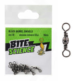 Bite Science Swivels Black Barrel