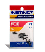 Instinct Pro Swivel Black Barrel Rolling