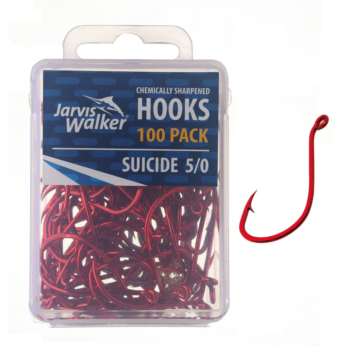 Jarvis Walker Red Suicide Hooks