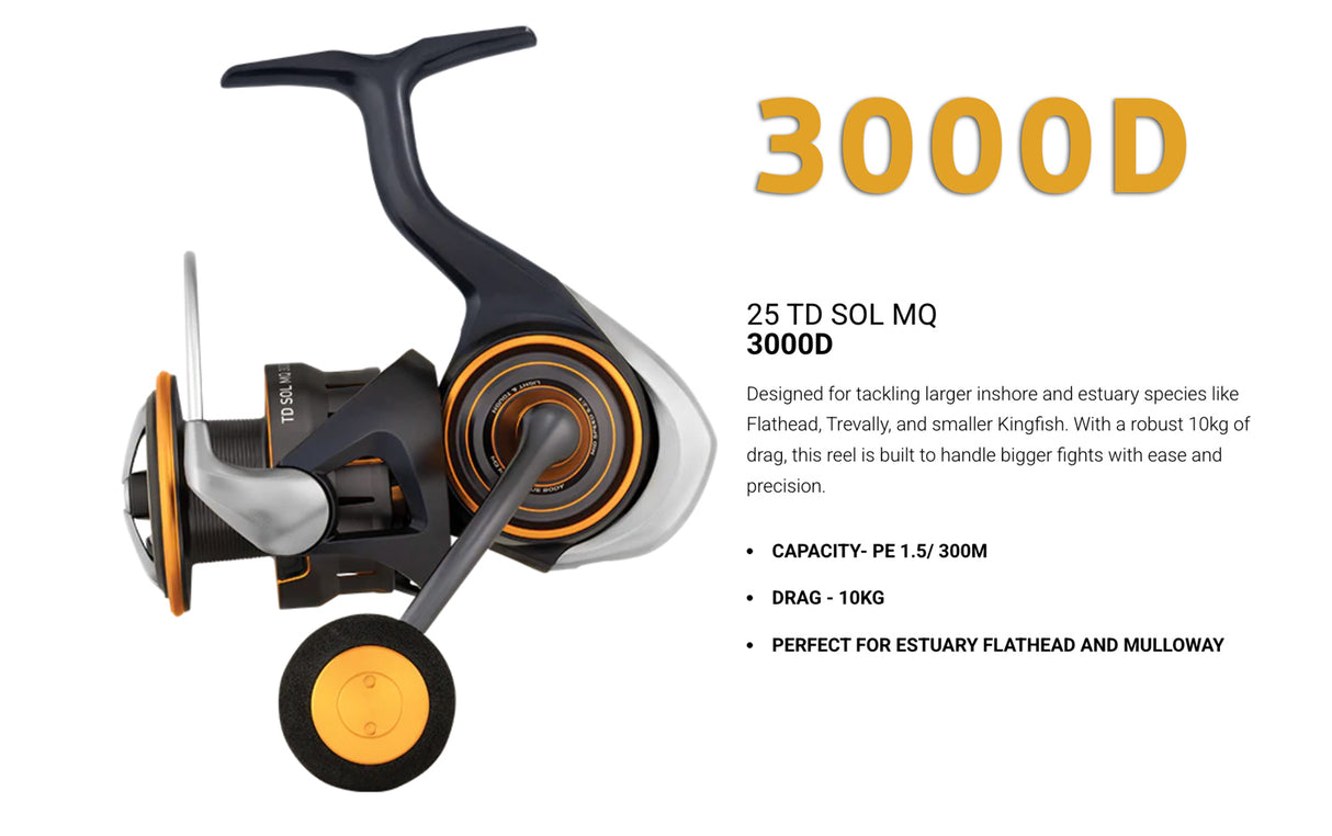 Daiwa 25 TD Sol MQ