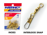 Instinct Pro Swivel Brass Interlock Snap