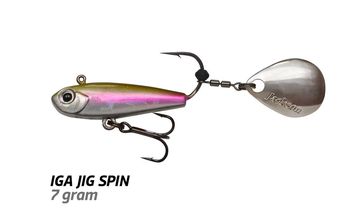 Jackson Iga Jig Spin 7g Lures - 2 Pack