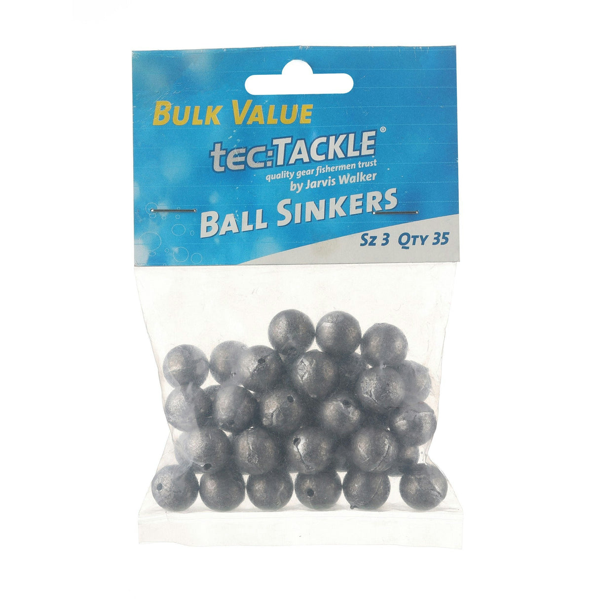 Jarvis Walker Ball Sinkers - Value Packs