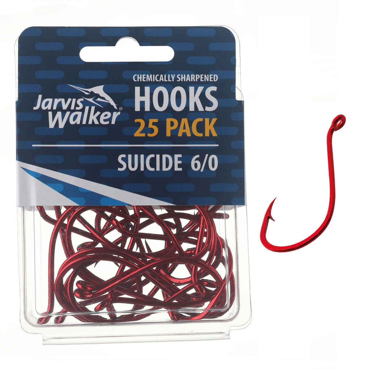 Jarvis Walker Red Suicide Hooks