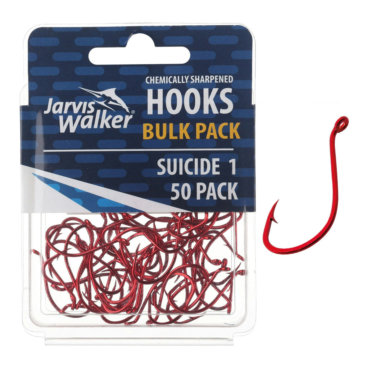 Jarvis Walker Red Suicide Hooks