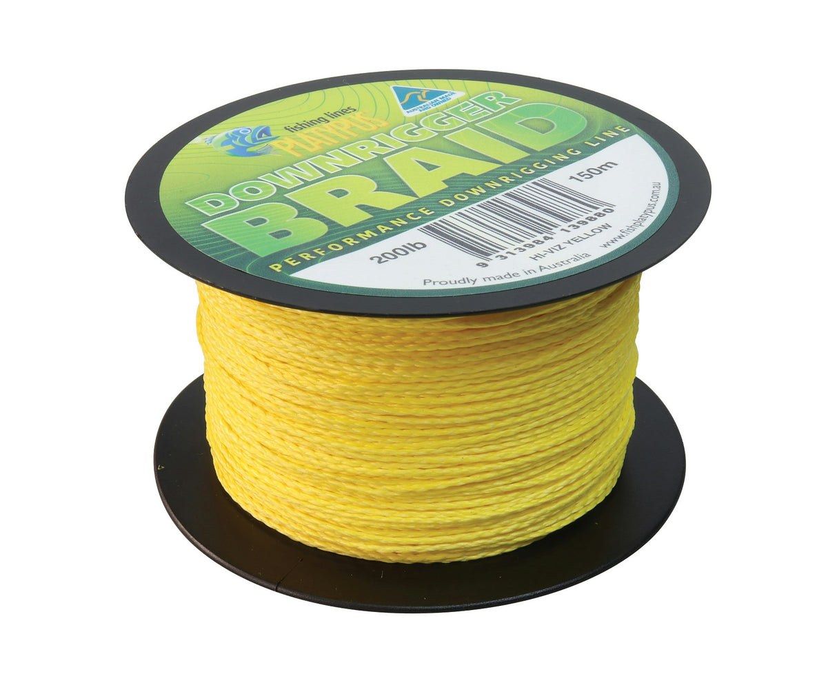 Platypus Downrigger Braid Yellow