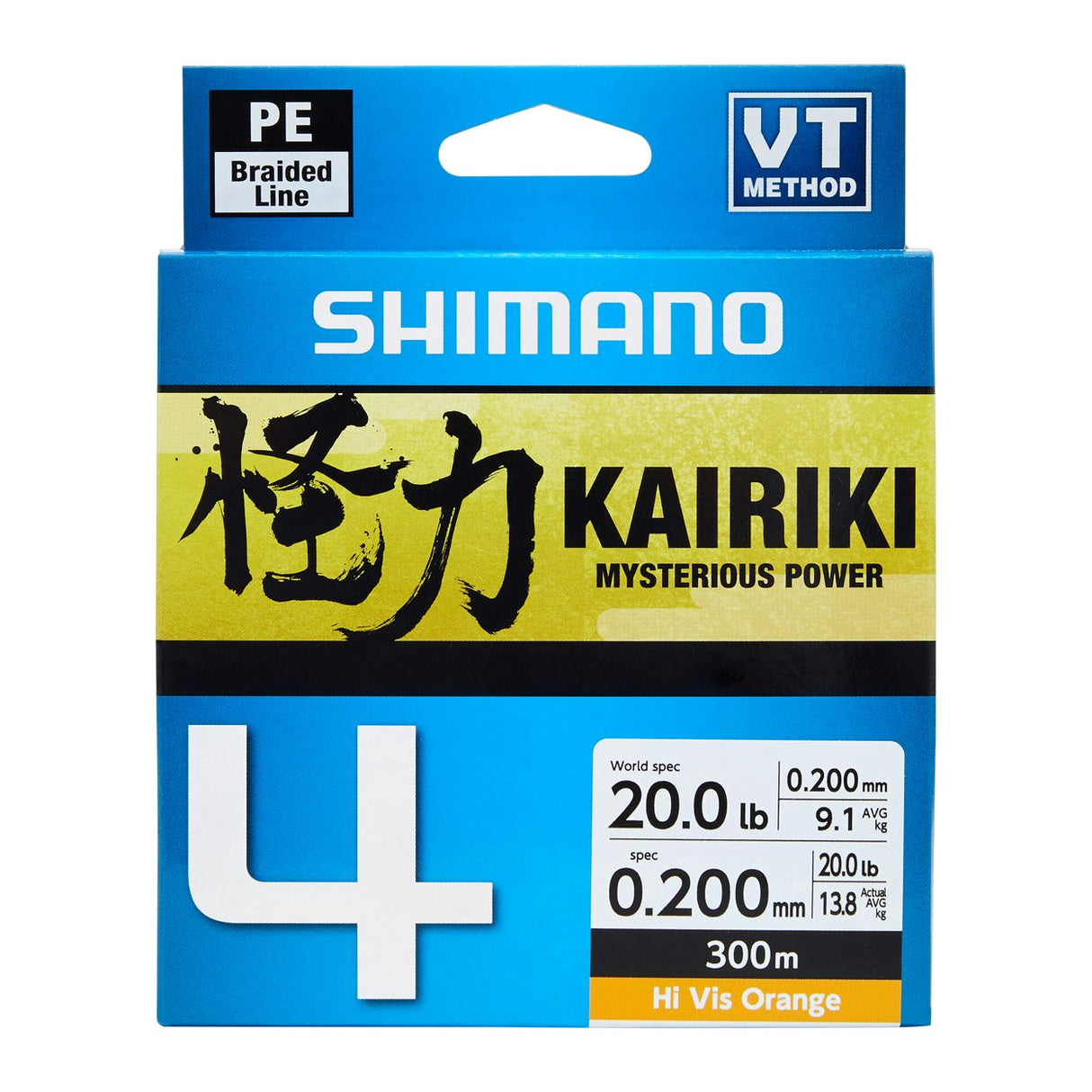 Shimano Kairiki 4 PE Braided Line