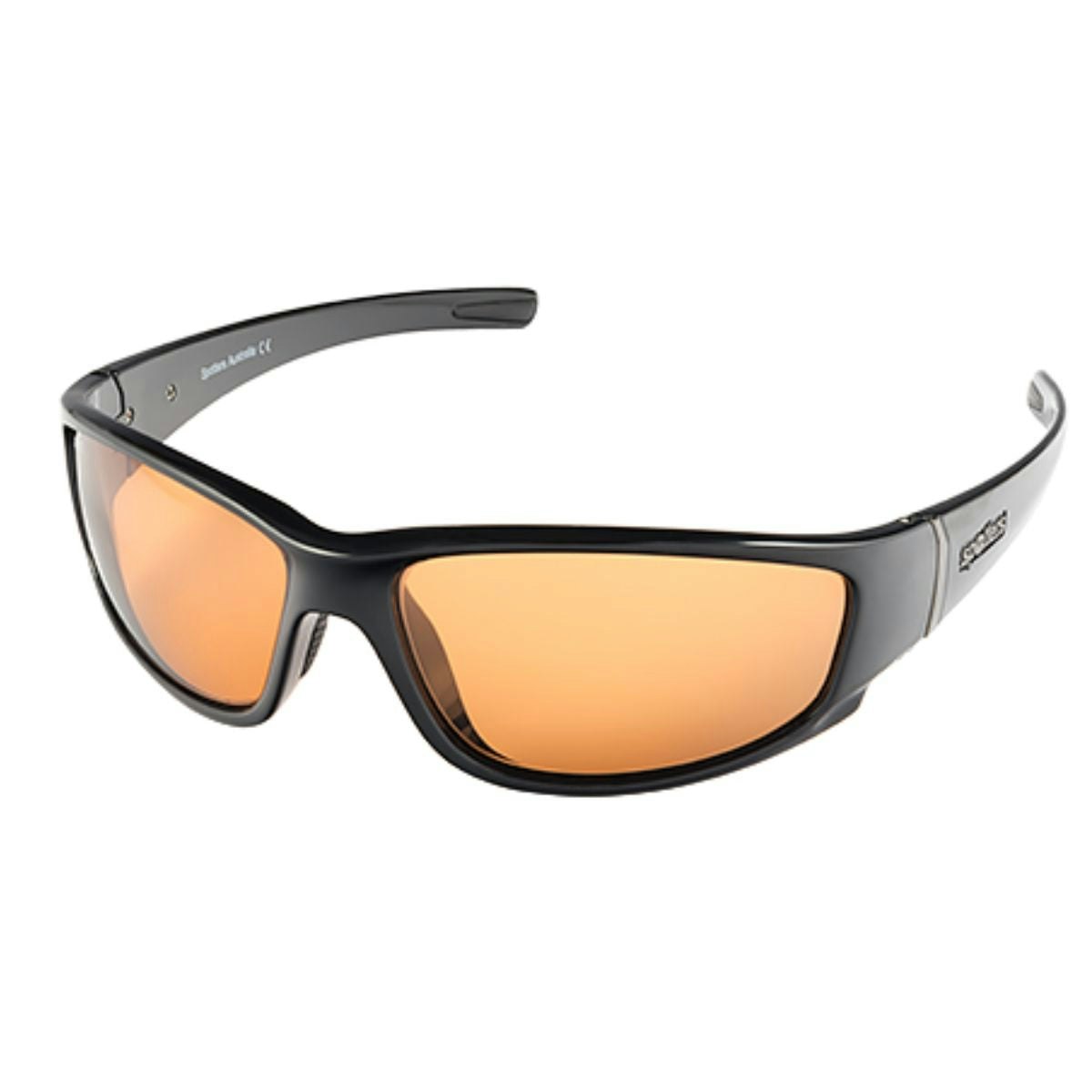 Spotters Cristo Gloss Black Polarised Sunglasses