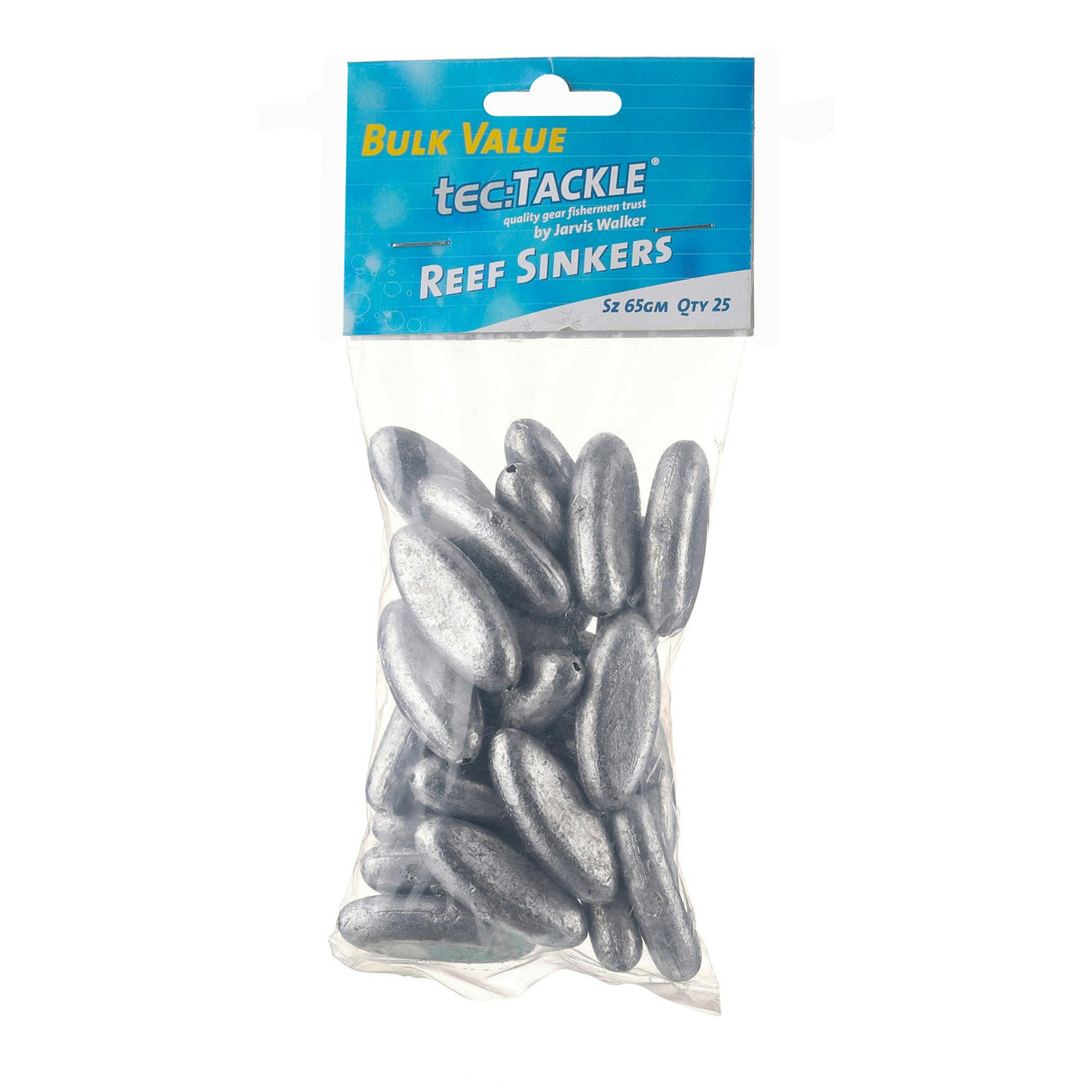 Jarvis Walker Reef Sinkers Value Pack 65g - 25pk